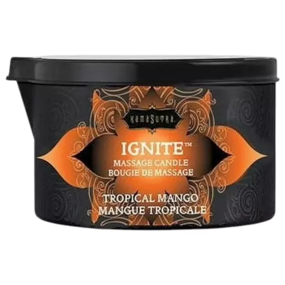 Kama Sutra - świeca do masażu wegańska - słodkie mango - 170g