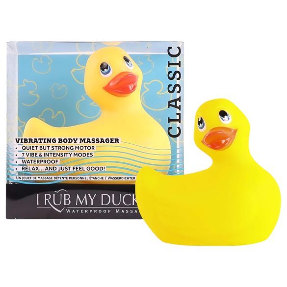 My Duckie 2.0 - wodoodporny wibrator kaczkowy (żółty)
