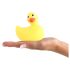 My Duckie 2.0 - wodoodporny wibrator kaczkowy (żółty)