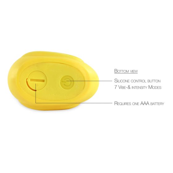 My Duckie Classic 2.0 - wodoodporny wibrator łechtaczkowy w kształcie kaczuszki (żółty)