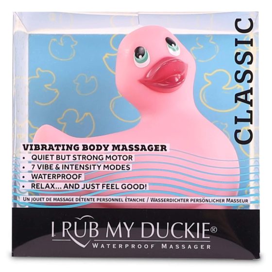 My Duckie Classic 2.0 - wodoodporny wibrator łechtaczkowy Playful Duck (różowy)