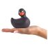 My Duckie 2.0 - wodoodporny czarny wibrator kaczka