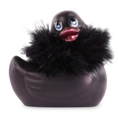   My Duckie Paris 2.0 - Wodoodporny wibrator łechtaczkowy w kształcie kaczki (czarny)