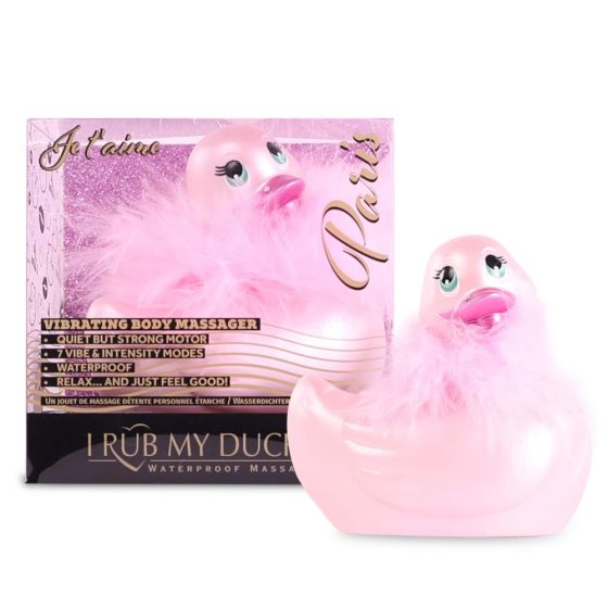 My Duckie Paris 2.0 - Wodoodporny wibrator łechtaczkowy w kształcie kaczuszki (różowy)