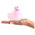 My Duckie Paris 2.0 - wodoodporny masażer łechtaczki w kształcie kaczki (różowy)