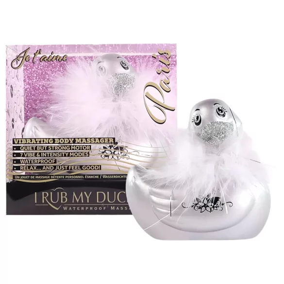 My Duckie Paris 2.0 - wibrator łechtaczki - srebrny