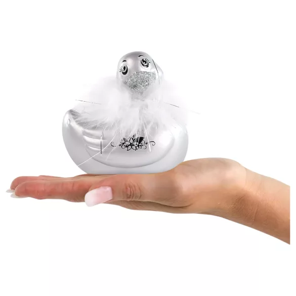 My Duckie Paris 2.0 - wibrator łechtaczki - srebrny