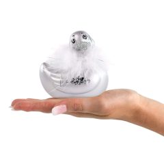   My Duckie Paris 2.0 - Wodoodporny wibrator łechtaczkowy w kształcie kaczuszki (srebrny)