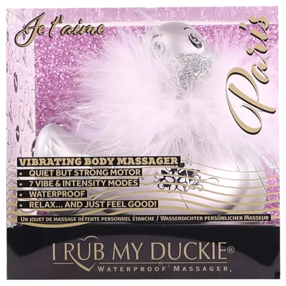 My Duckie Paris 2.0 - wibrator łechtaczki - srebrny