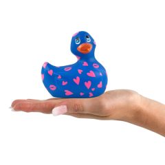   My Duckie Romance 2.0 - wodoodporny wibrator łechtaczkowy (niebiesko-różowy)