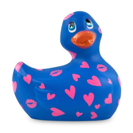 My Duckie Romance 2.0 - wodoodporny wibrator łechtaczkowy (niebiesko-różowy)