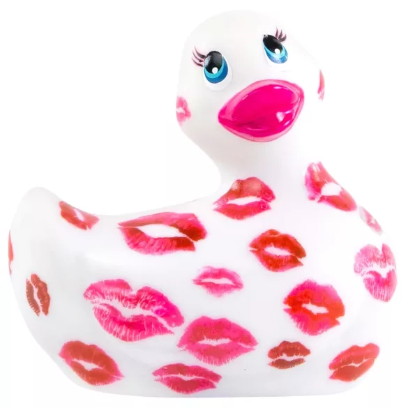My Duckie Romance 2.0 - wodoodporny wibrator łechtaczkowy (biało‑różowy)