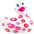 My Duckie Romance 2.0 - wodoodporny stymulator łechtaczki (biały-różowy)