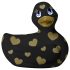 My Duckie Romance - wibrująca rozkosz (czarno-złoty)