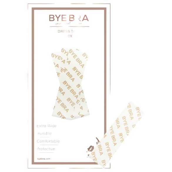 Bye Bra - taśma dwustronna do ubrań - opakowanie 20 sztuk
