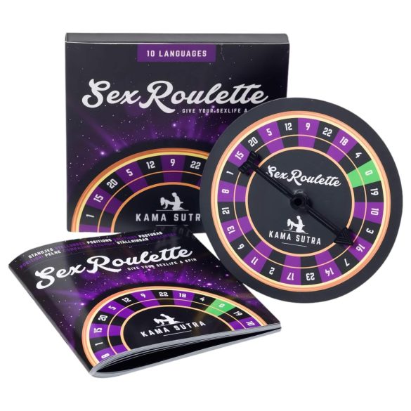 Seksualna Ruletka Kama Sutra - gra towarzyska (w 10 językach)