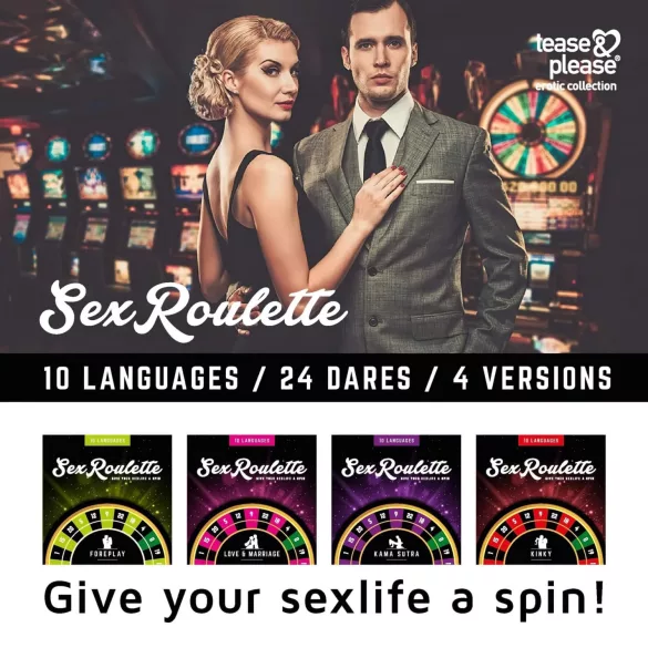 tease & please - Sex Roulette Foreplay - Gra w ruletkę erotyczną dla par