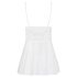 Obsessive 810-BAB-2 - koronkowa babydoll i stringi (biały) - L/XL