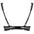 Obsessive Miamor - koronkowy biustonosz push-up (czarny) - L/XL
