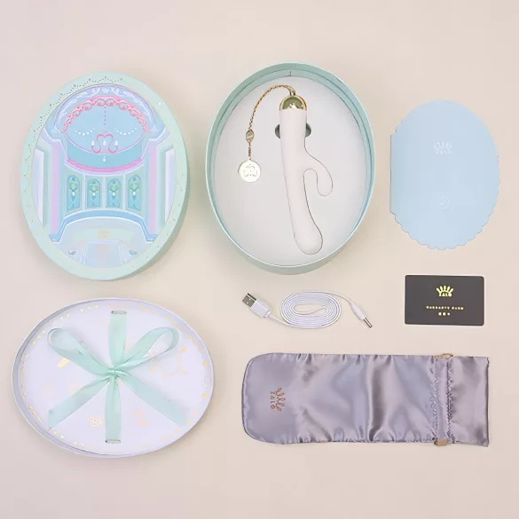 ZALO Ichigo Rabbit - luksusowy smart wibrator (biały)