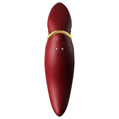   ZALO - Akumulatorowy, wodoodporny wibrator łechtaczkowy Hero (czerwony)