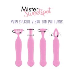   FEELZTOYS Mister Sweetspot - ładowalny, wodoodporny wibrator łechtaczkowy (różowy)