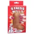 Stress Willie - piłka antystresowa - penis - kolor naturalny