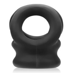 OXBALLS Tri-Squeeze - pierścień na penisa (czarny)