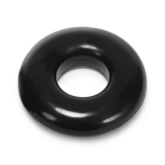 OXBALLS Donut 2 - wyjątkowo mocny pierścień na penisa (czarny)