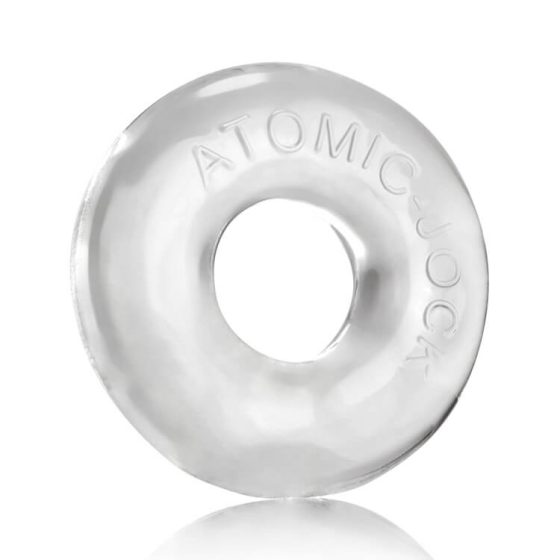 OXBALLS Donut 2 - wyjątkowo mocny pierścień na penisa (półprzezroczysty)
