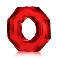   OXBALLS Humpballs - wyjątkowo mocny pierścień na penisa (czerwony)