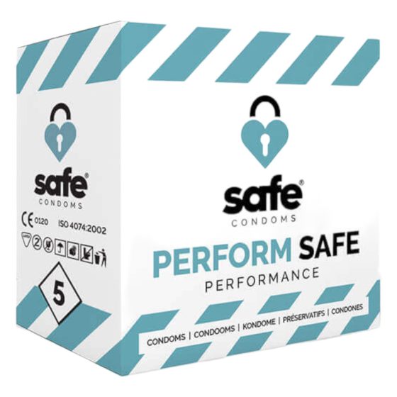 SAFE Perform Safe - duża prezerwatywa (5 sztuk)