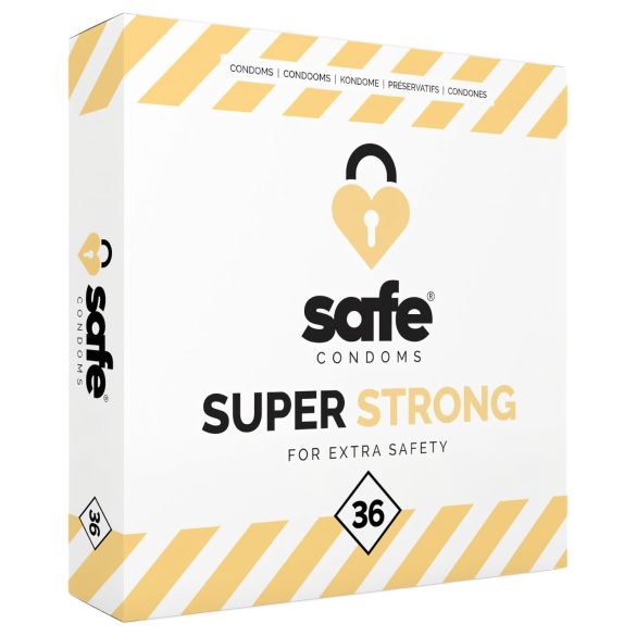 SAFE Super Strong - super mocne prezerwatywy (36 szt.)