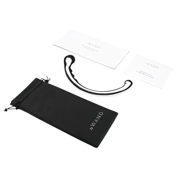 Le Wand - dildo dwustronne - stal nierdzewna - srebrny