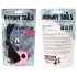 FEELZTOYS - metalowy korek analny z ogonkiem królika (srebrno-różowy)