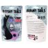 FEELZTOYS – metalowa zatyczka analna z króliczym ogonkiem (srebrno-fioletowa)