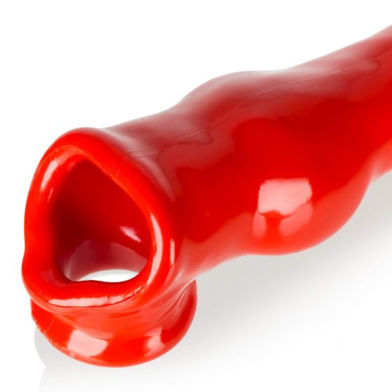 OXBALLS Fido - peleryna z penisem (czerwona)