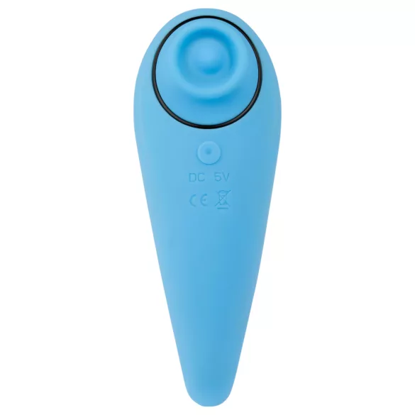 Feelztoys - wibrator łechtaczkowy 2w1 akumulatorowy - niebieski
