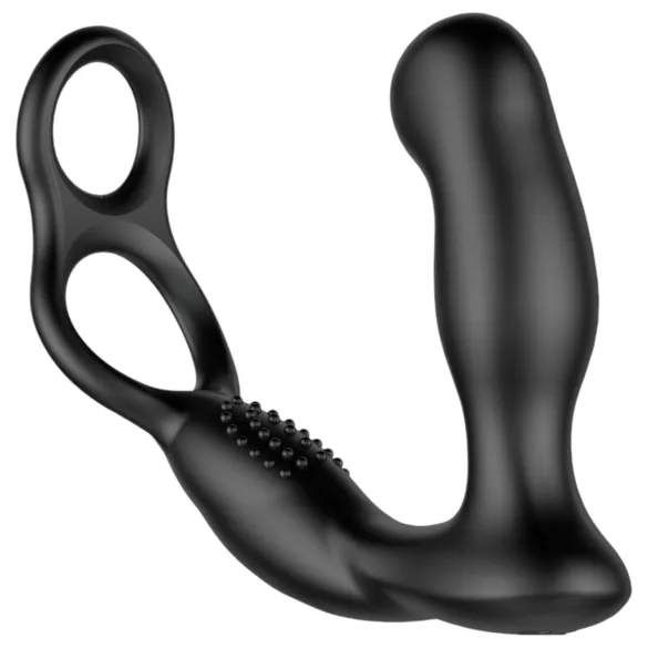 Nexus Revo - wibrujący masażer prostaty z obrotową głowicą - czarny