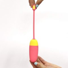   Magic Motion Vini - inteligentne wibrujące jajko z akumulatorem (pomarańczowe)