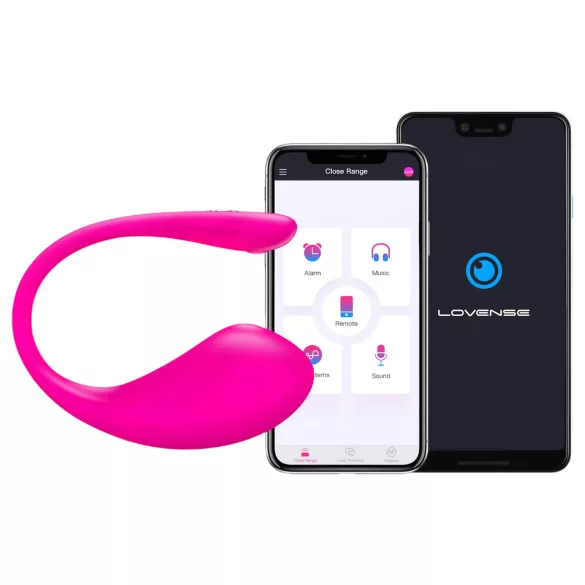 Lovense - jajko wibrujące sterowane aplikacją - różowy