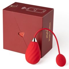   Magic Motion Sundae - inteligentne jajko wibracyjne z możliwością ładowania (czerwone)