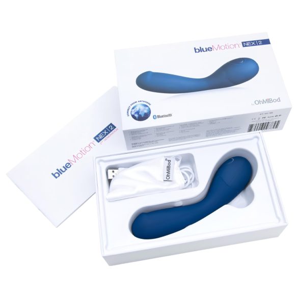 OHMIBOD Bluemotion Nex 2 - inteligentny wibrator punktu G z akumulatorem (niebieski)