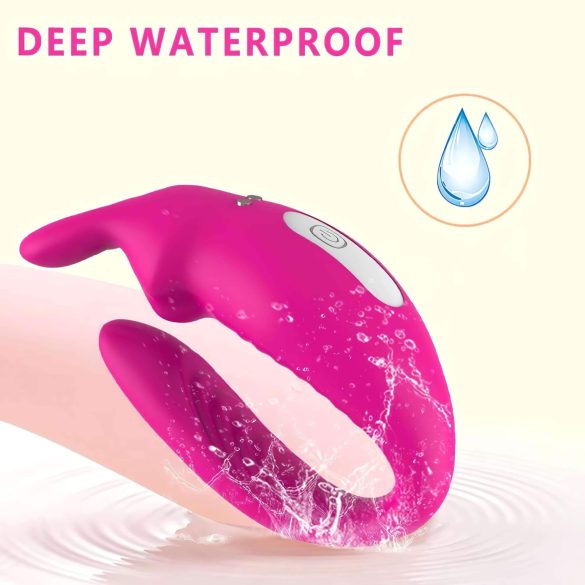 Aixiasia Hera - bezprzewodowy wibrator dla par, akumulatorowy (różowy)