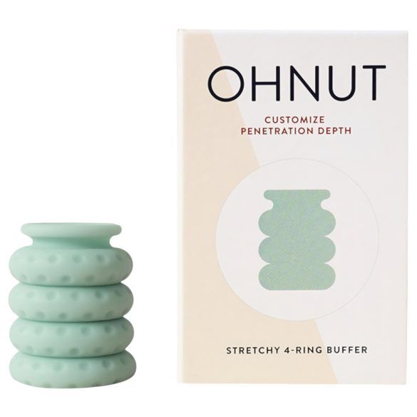 Ohnut - zestaw 4 pierścieni kontrolujących głębokość (zielony)