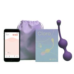   Vibio Clara - inteligentna, ładowalna, wibrująca kula dla gekonów (fioletowa)