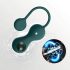 Magic Motion Crystal Duo - inteligentny zestaw kulek gejszy - (zielony)