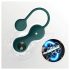 Magic Motion Crystal Duo - inteligentny zestaw kulek gejszy - (zielony)