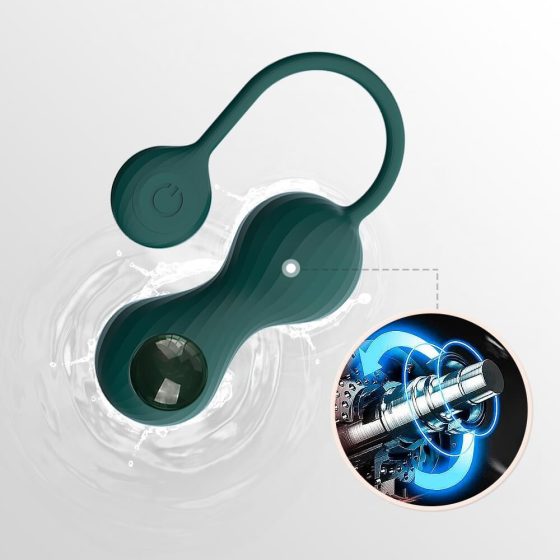 Magic Motion Crystal Duo - zestaw inteligentnych kul dla gekonów - zielony - (2 szt.)