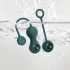 Magic Motion Crystal Duo - inteligentny zestaw kulek gejszy - (zielony)